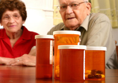Carative can visit your loved on at home and assist with weekly prescription medications.